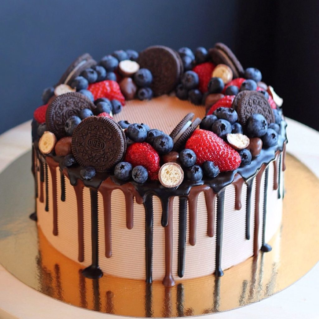 Торт три шоколада декор [79 фото]