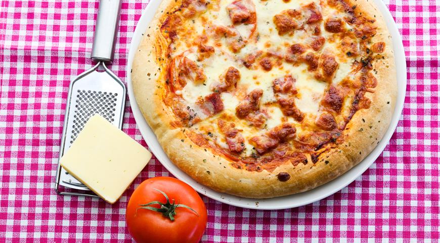 Пошаговый рецепт приготовления: Домашняя пицца